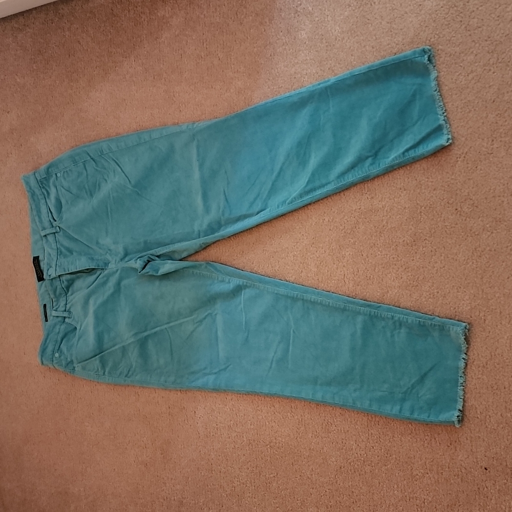 EUC - Talbots Frayed Hem Cuordaroys